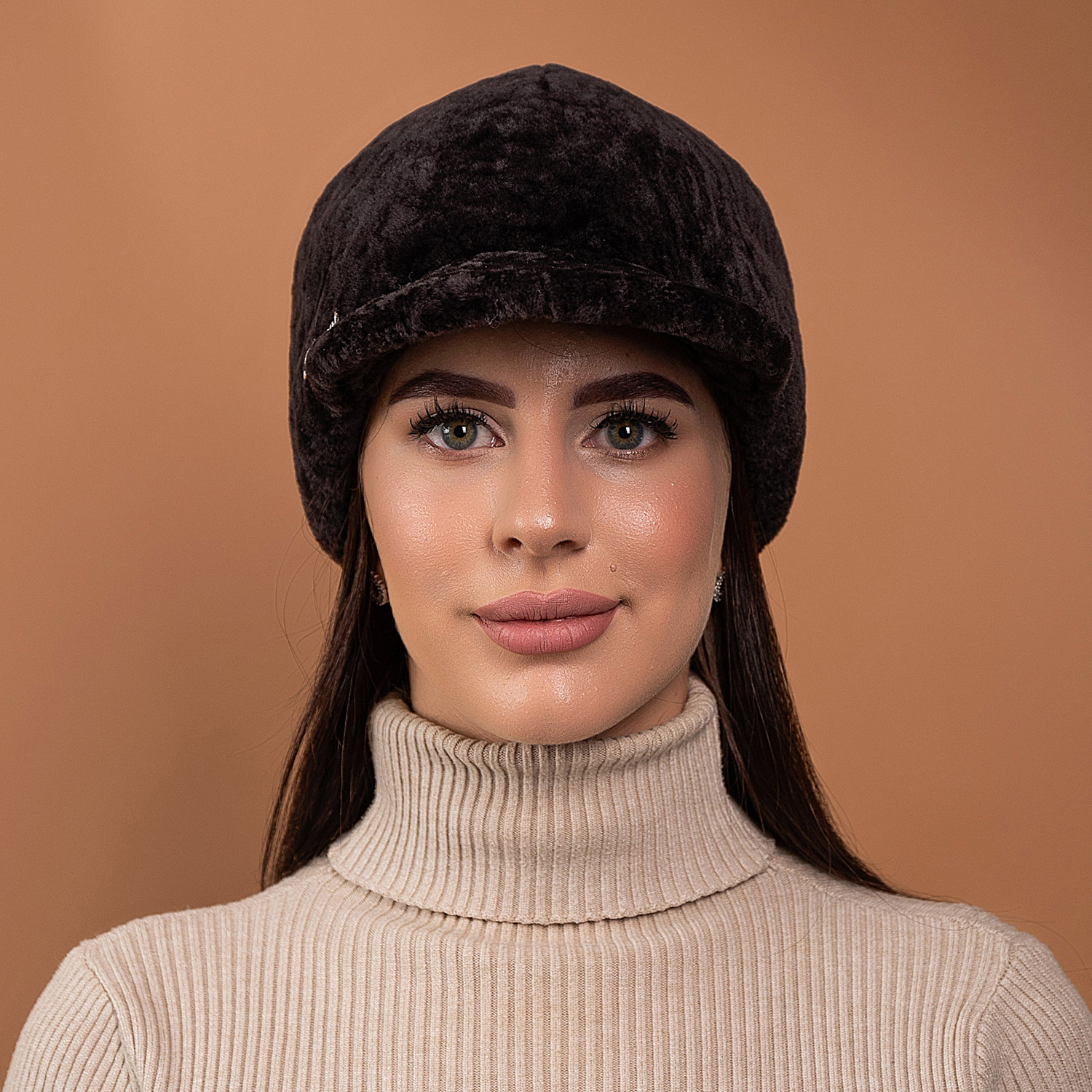 Бейсболка из меха овчины, арт. ШК-022