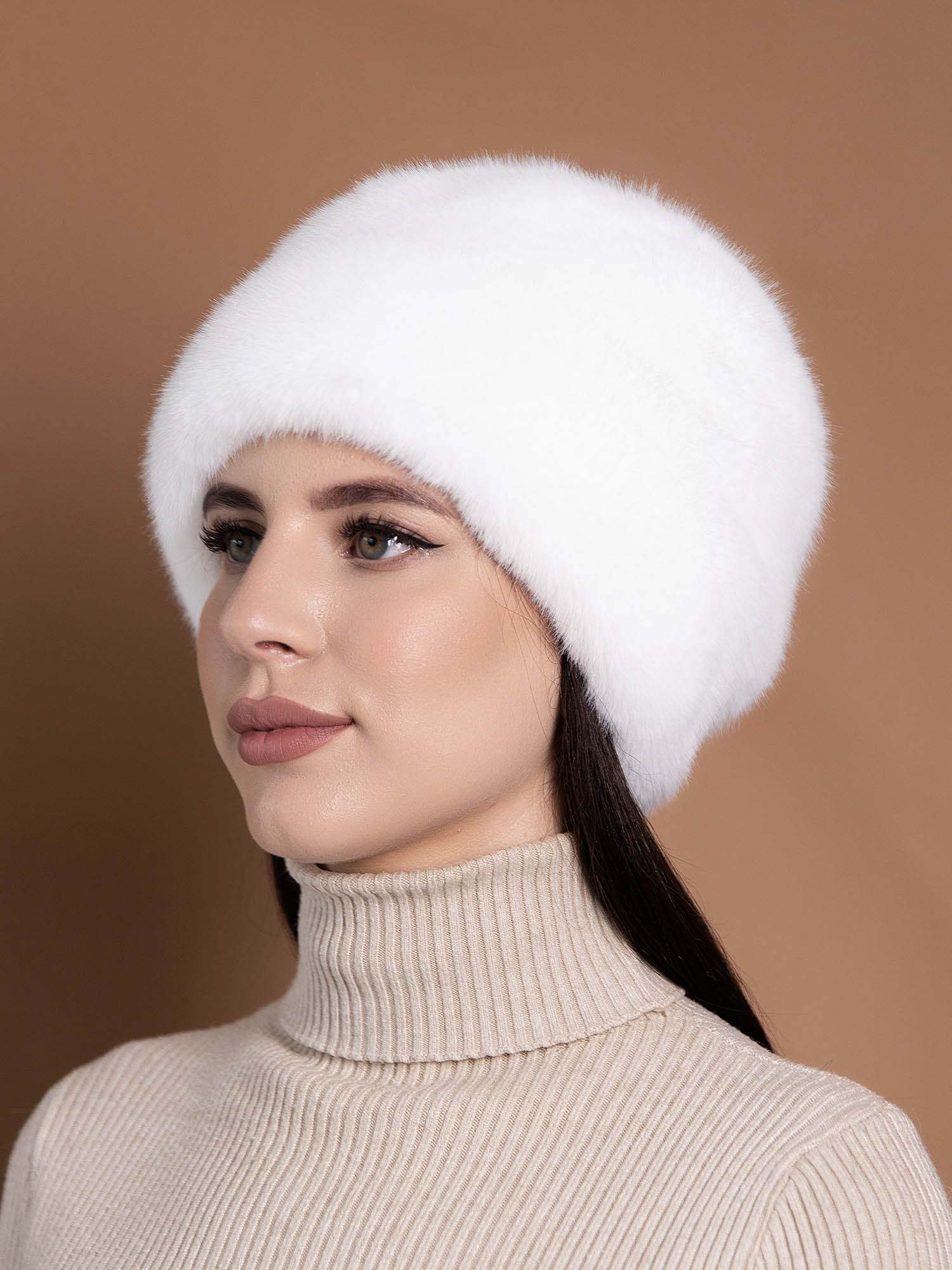 Кубанка из искусственного меха норки, арт. МР-061