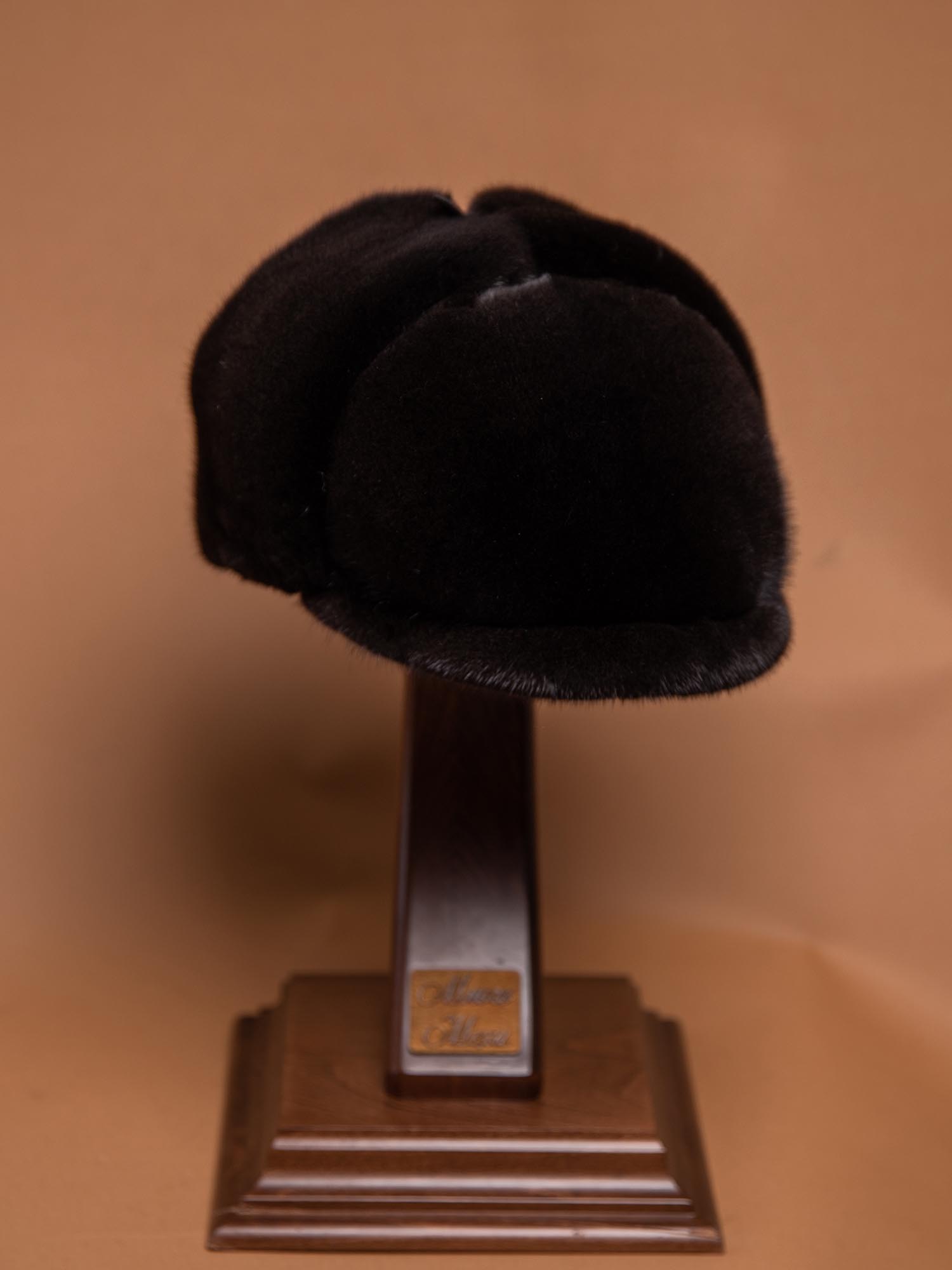 Кепка низкая из меха норки, арт. КК-226